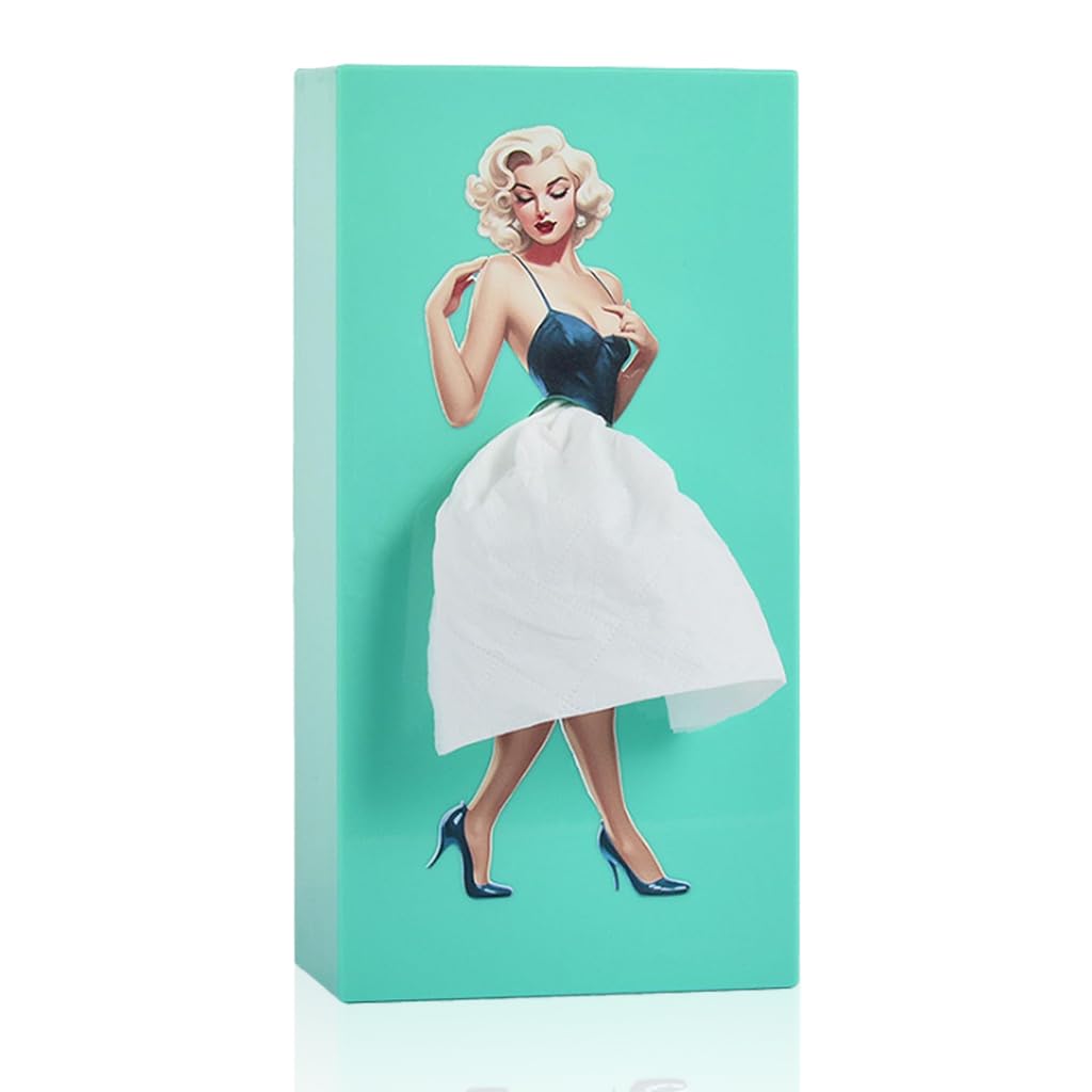 Decorative Lady Tissue Box Dispenser