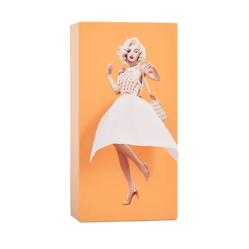 Decorative Lady Tissue Box Dispenser